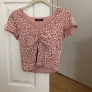 Floral brandy Melville T-shirt